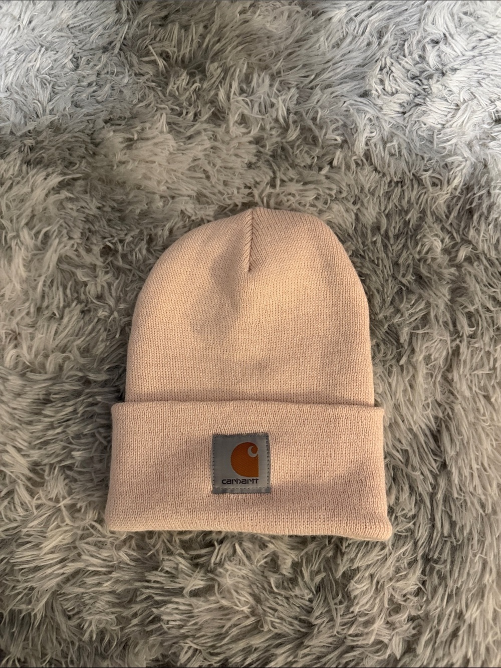 Women’s Light Pink Carhartt beanie